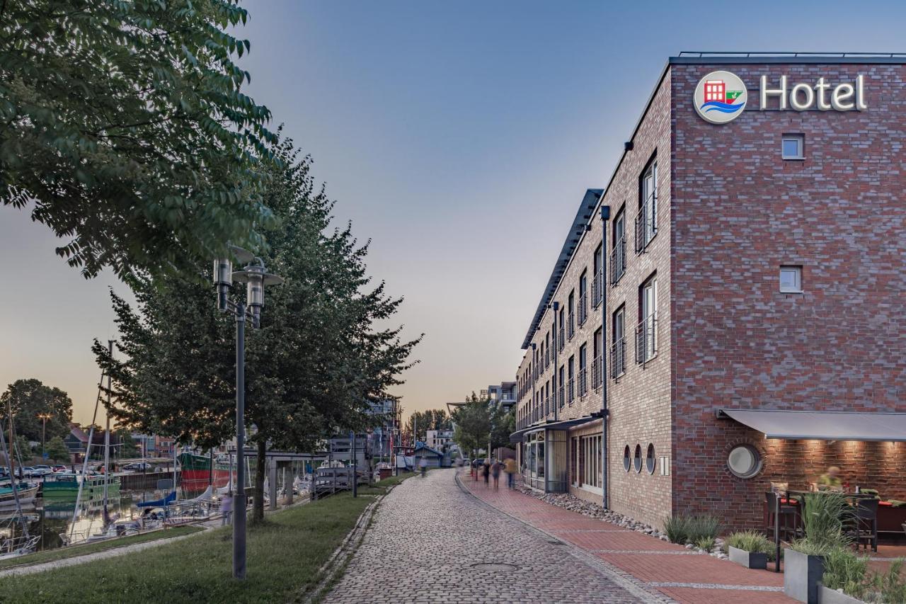 Hotel Stadthafen Stade Buitenkant foto