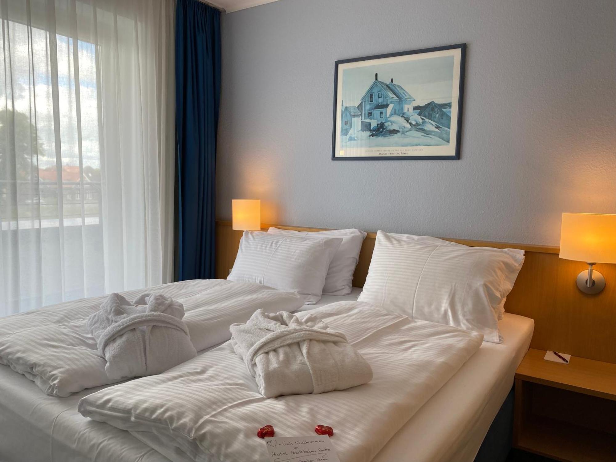 Hotel Stadthafen Stade Buitenkant foto